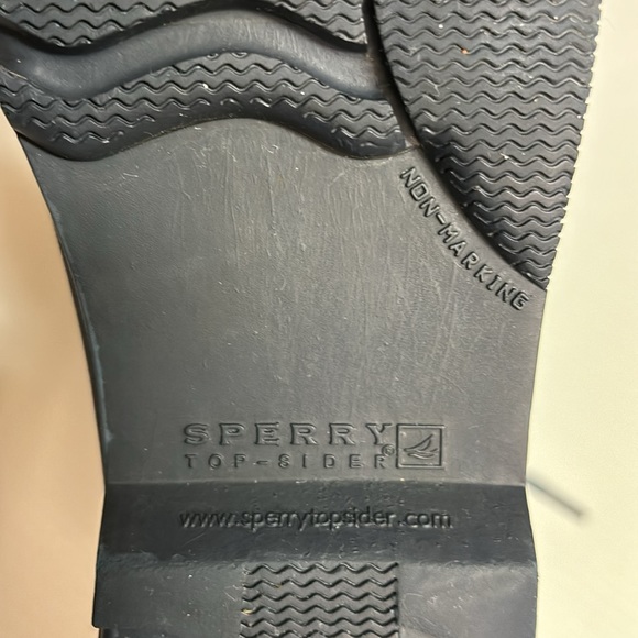 Sperry Top-Sider Women's Gosling Navy Waterproof Rubber Boot. Sz 8 - Picture 9 of 10
